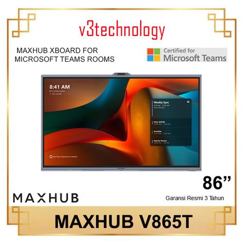 Jual Maxhub V865T Interactive Flat Panel 86 inch (XBOARD V7 MTR ...