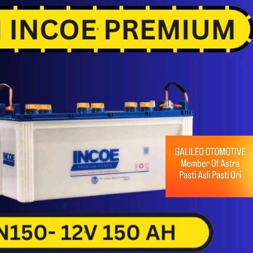 Jual Aki Incoe N150 12volt 150Ah Accu untuk mobil dan genset Original ...