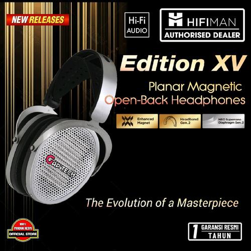 New Hifiman Edition Xv Edxv Planar Flat Headphone Headset Fullsize Over Ear Wired Hires Hifi Monitor Diaphragm For Audio Fever I.1387837212 - View #4