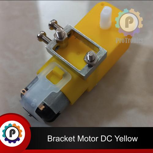 Dc Kuning Jual Bracket Holder TT Motor DC Yellow Gearbox Kuning Smart Car Robot ...