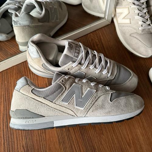 Jual New balance 996 grey reflective casual original sneakers