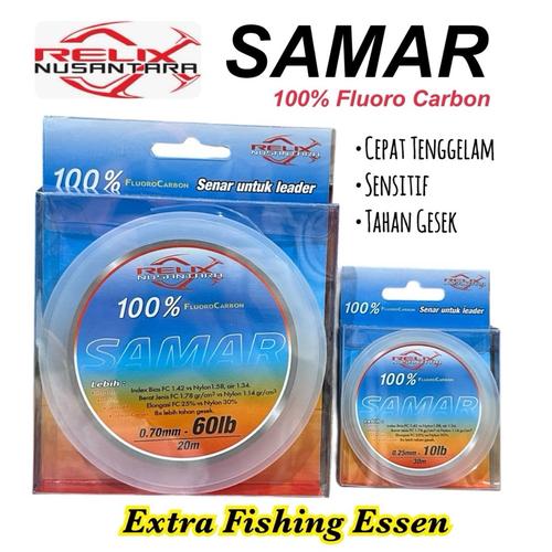 Leader Mancing Promo Senar Samar Relix Nusantara (100% Fluoro Carbon) untuk Leader ...