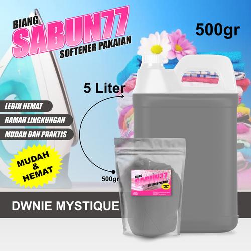Jual biang/bibit softener pewangi pelembut pakaian 5 liter paling laris