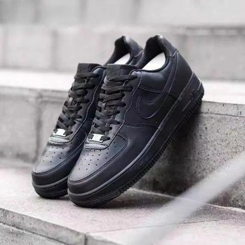 Jual Nike Air Force Triple Black Original Full Tag // Sepatu Hitam Polos  Fuul Black, 37 di Ahshezgehs Tokopedia