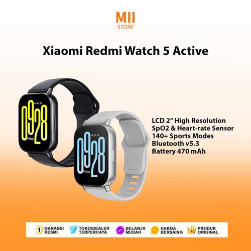 Jual Xiaomi Redmi Watch Active inch LCD Display Black