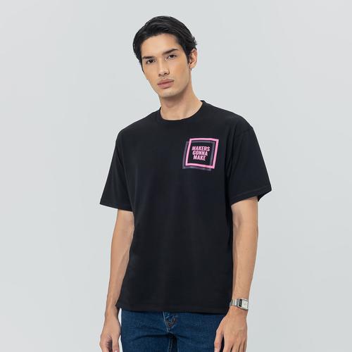 EDWIN JEANS DOUGH JET BLACK Kaos Casual Pria Lengan Pendek Baju Atasan  Warna Hitam T-Shirt Graphic Tee di Edwin Indonesia Tokopedia