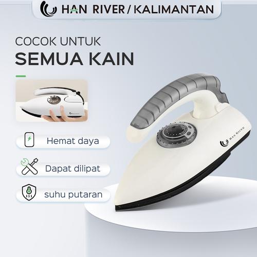 Promo [Pengiriman dari Banjarmasin][COD]HAN RIVER Setrika HRYD01- HITAM