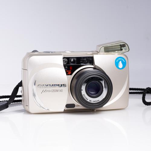 ピンクの猫様用 OLYMPUS μ[mju:] ZOOM 140 DELUXE ピンクの猫様用
