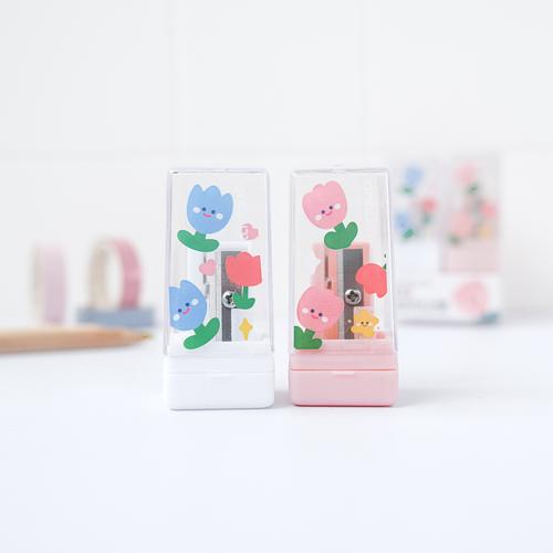 Jual [CREATIV] Flower Tulips Pencil Sharpener Set - Kota Bandung ...