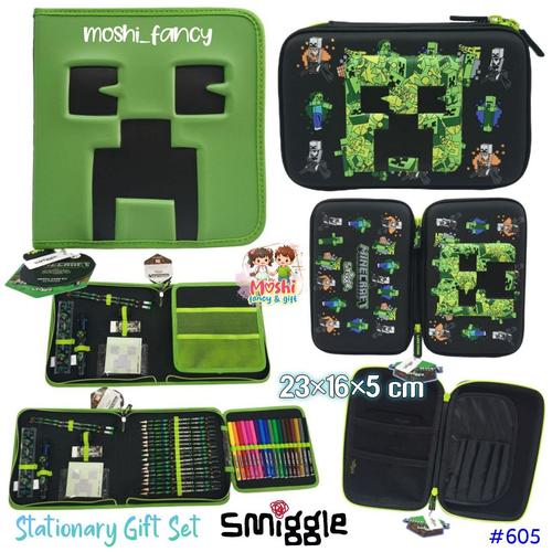 Jual Midi Zip Smiggle Minecraft Stationary Gift Set / Set Alat Tulis ...