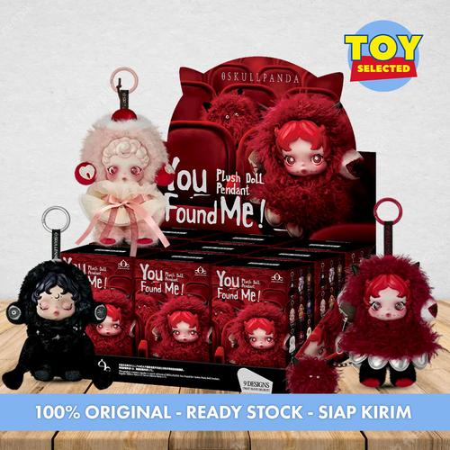 SKULLPANDA You Found Me! ぬいぐるみ Cerberus Skullpanda You Found Me Series Plush Doll Pendant Cerberus