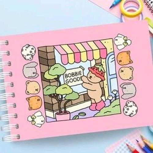 Jual [20 Hal] Coloring Book Bobbie Goods Buku Mewarnai - 70gsm, 1