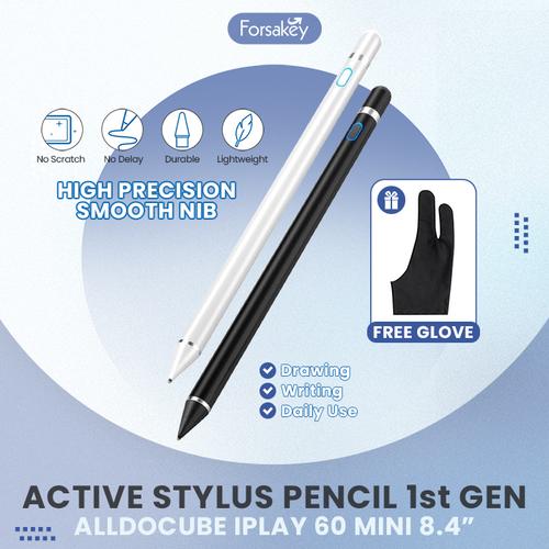 Active Stylus Touch Screen Stylus Fine Tip Rechargeable Active