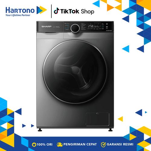 Gambar Sharp Mesin Cuci Front Loading Washer 10Kg ESFL1410MSX dari MyHartono undefined Tokopedia
