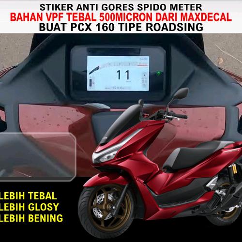 Promo Anti gores/sticker spidometer pcx 160 2025 tipe roadsync bahan ...
