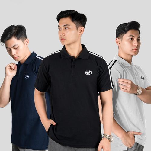 Promo Otsky Polo Shirt Pria Two List Premium PLOSHRT TWO LIST