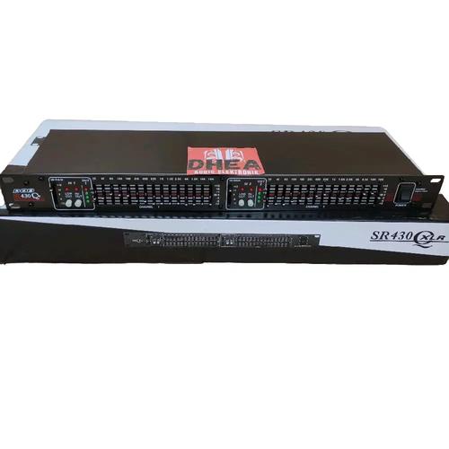 DOD グラフィックイコライザー 2ch SR430 Qx ブラック DOD