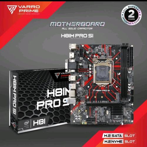 Promo Motherboard Varro Gaming H81M PRO S1 Socket LGA 1150 Garansi