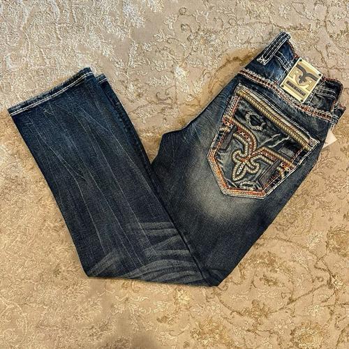 Jual Rock Revival Jeans Straight Size 33 Kota Tangerang Selatan