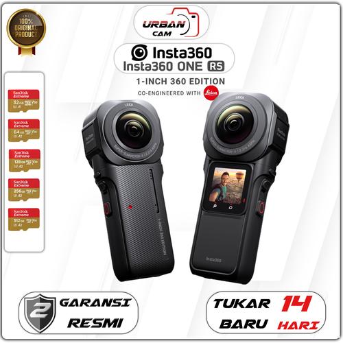 Jual Insta360 ONE RS 1-Inch 360 Edition Camera / Insta 360 ONE RS 1 ...