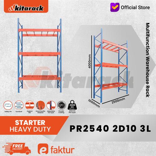Promo KITARACK Rak Palet 2 TON Pallet Rack Heavy Duty Panjang 2.5M ...