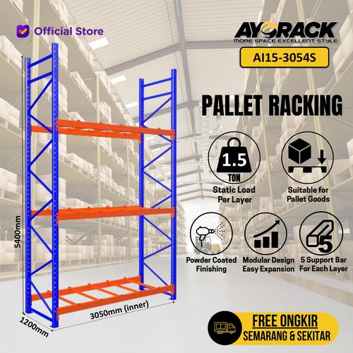 Promo RAK PALET 1.5 TON AYORACK AI15-3054S W12 TINGGI 5.4 METER - RACK ...