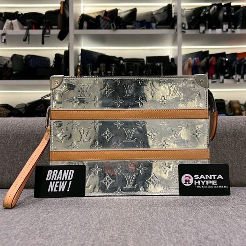 Jual Louis Vuitton Monogram Mirror Trunk Clutch Kota