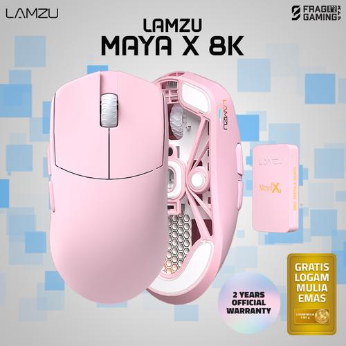 Jual Lamzu Maya X 8k Ultralight Ergonomic Wireless Mouse LamzuMaya