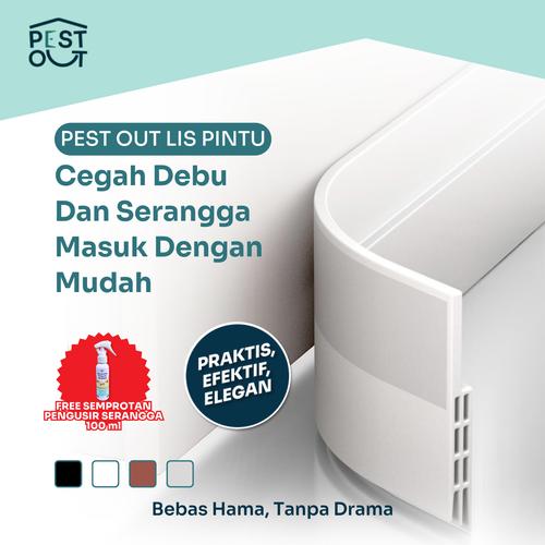 Jual Lis Penutup Bawah Pintu Door Bottom Seal Penutup Celah Pintu Anti ...