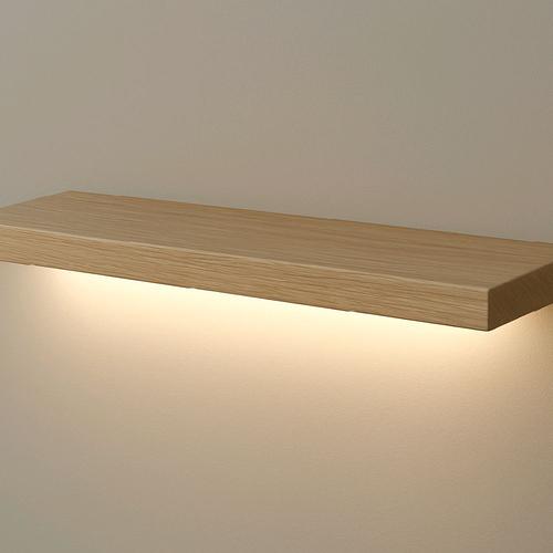 Jual ambalan LED strip baterai, rak melayang, rak dengan lampu baterai