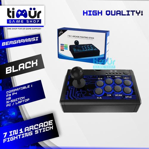Promo Dobe Arcade Fighting Stick 7 in 1 Stik For PS3 PS4 X One N-Switch ...