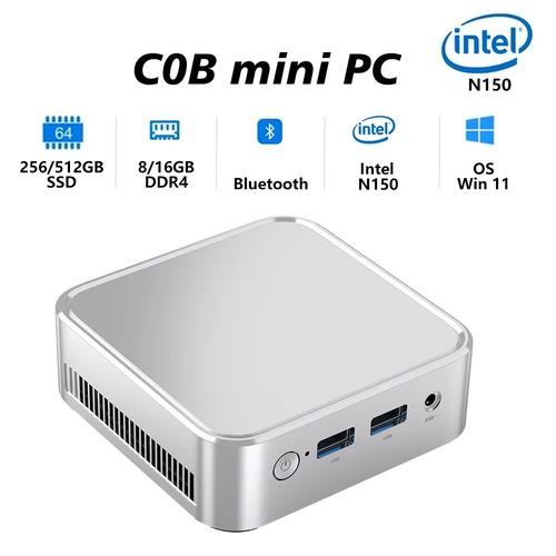 Jual MINI PC C0B intel Twinlake N150 16GB DDR4 / 500GB SSD HDMI DP