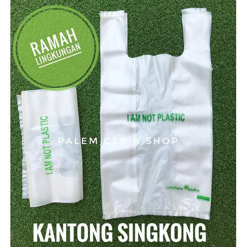 Foto Produk Kantong (24x39cm) Ramah Lingkungan dari Singkong - Produk Indonesia dari Palem Ceria Shop