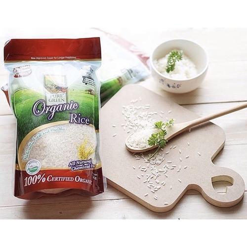 Gambar Beras Organik Pure Green Organic Rice Pulen Wangi (Fragrant Rice) 1 kg dari Healthyfoodshop Jakarta Barat Tokopedia