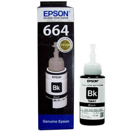 Jual Tinta EPSON T664 Black L-100 - Jakarta Barat - Toko Data Print |  Tokopedia