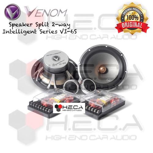 Foto Produk VENOM Intelligent Series VI-6S Speaker Split Pintu Mobil 2-Way VI6S dari High End Car Audio