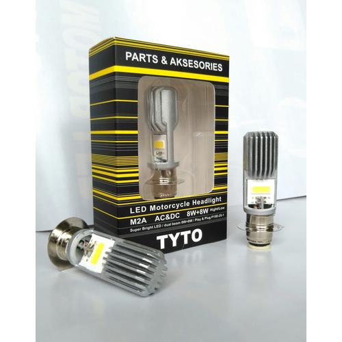 Foto Produk LAMPU LED MOTOR TYTO ORIGINAL H6 VARIO BEAT MIO JUPITER M2A AC/DC dari rodamas2