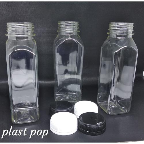 Foto Produk (GOJEK) botol jus kale kotak 250 ml murah / jus 250ml / Botol jus dari plast pop