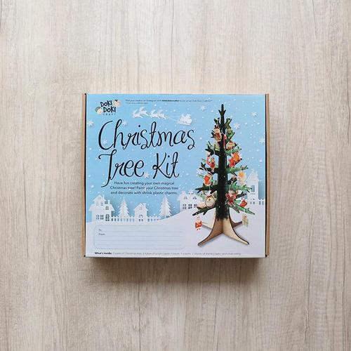 Foto Produk Christmas Tree Craft Kit Kerajinan Tangan Hiasan Natal dari Doki Doki Craft