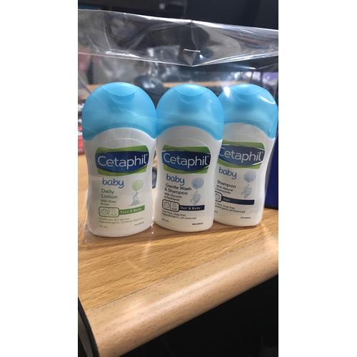 Foto Produk CETAPHIL BABY 3in1 TRAVEL SIZE TRIAL KIT SHAMPOO BODY WASH DAILY LOTIO dari icel shop