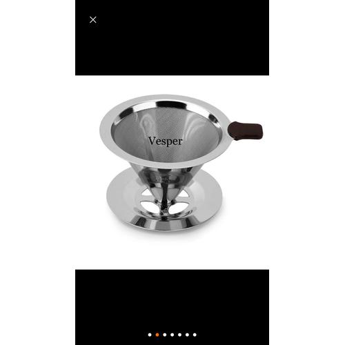 Foto Produk Coffee filter / coffe drip / coffee dripper / saringan kopi stainless dari vesper