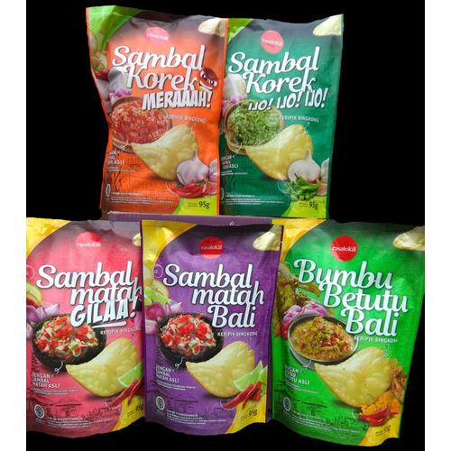 Foto Produk Kripik Singkong RASA LOKAL Khas Bali (5 varian rasa) dari Prema Pie
