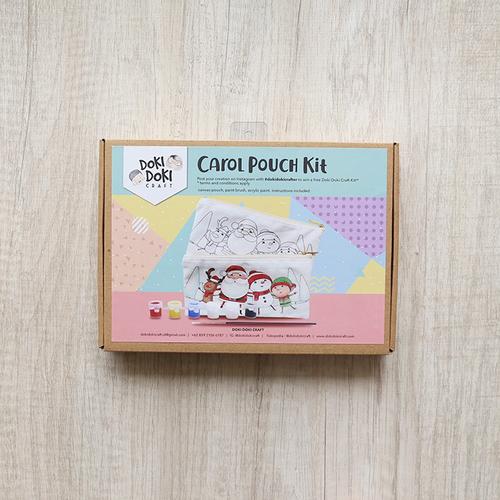 Foto Produk Doki Doki Xmas Carol Pouch Painting Craft Kit -DIY-Kerajinan tangan dari Doki Doki Craft
