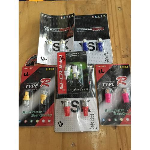 Foto Produk Lampu LED Jagung T10 Senja/kota sein 10 mata 10 titik/mata Mobil Motor dari Rodamas