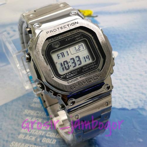 Jual JAM TANGAN NEW CASIO G SHOCK DW-5600 GSHOCK GLS RANTAI STAINLES SILVER  - Kota Bogor - Grosirjambogor | Tokopedia