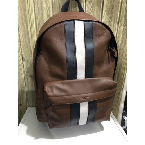 charles backpack with varsity stripe