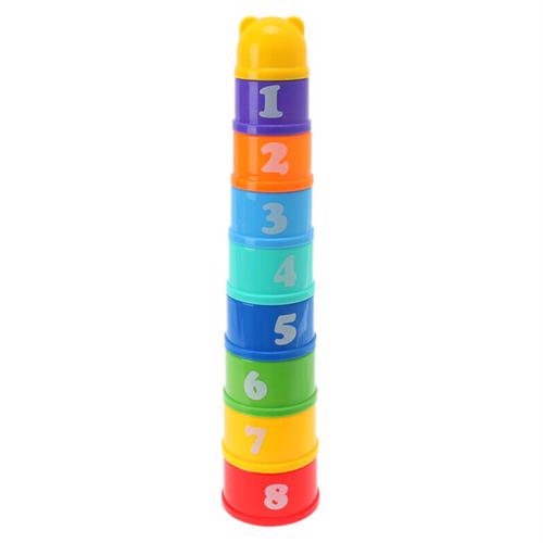 Foto Produk Stacking Cups Game - Mainan Susun Gelas - Menyusun Stack Tower dari My Own Flashcards