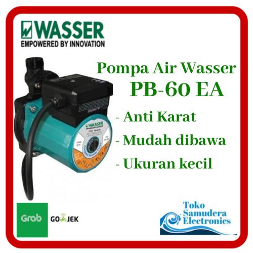 Gambar Mesin Pompa Air Dorong Wasser PB 60 EA (Booster Pump) dari Toko Samudera Electronic Jakarta Barat Tokopedia