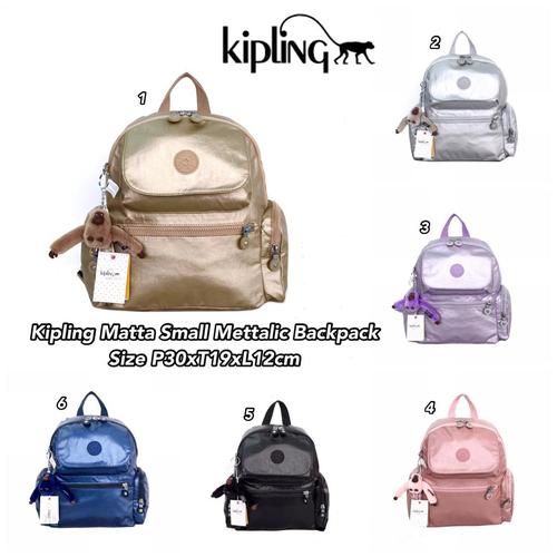 Foto Produk *Kipling Matta Small Mettalic Backpack dari DOLPHINHELPER