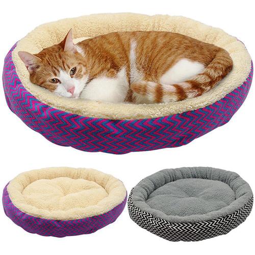 Foto Produk Pet Bed Kasur Tempat Tidur Hewan Kucing Anjing Zigzag Bahan Lembut dari Kucing Rumahan